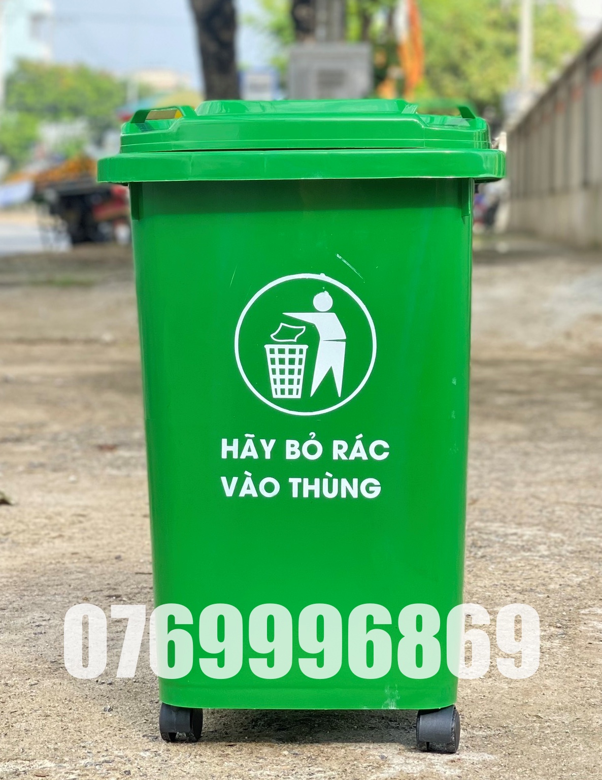 Thùng rác nhựa 60 lít